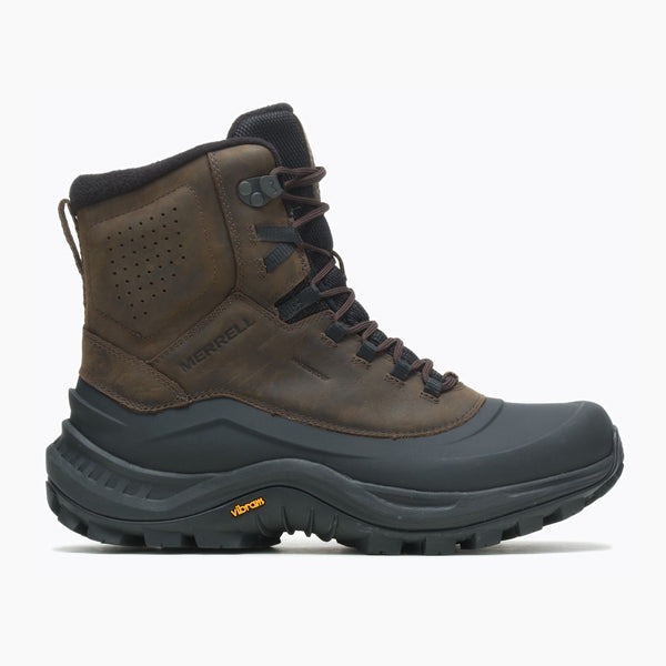 MERRELL() THERMO OVERLOOK 2 MID WATERPROOF 9/27.0cm SEAL BROWN M035291