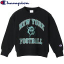 Champion(チャンピオン) Kid's クルーネック スウェットシャツ キッズ 130 ブラック(090) CKY008(4)