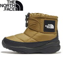 THE NORTH FACE(ザ・ノース・フェイス) キッズ ヌプシ ブーティ ロゴ ショート 18.0cm ユーティリティブラウン(UK) NFJ52280