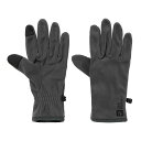 Jack Wolfskin(WbNEtXL) REAL STUFF GLOVE M 6230(Ebony) 1911601