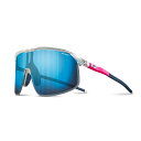 Julbo() DENSITY ONE SIZE Crystal/Pink/Blue J5611175