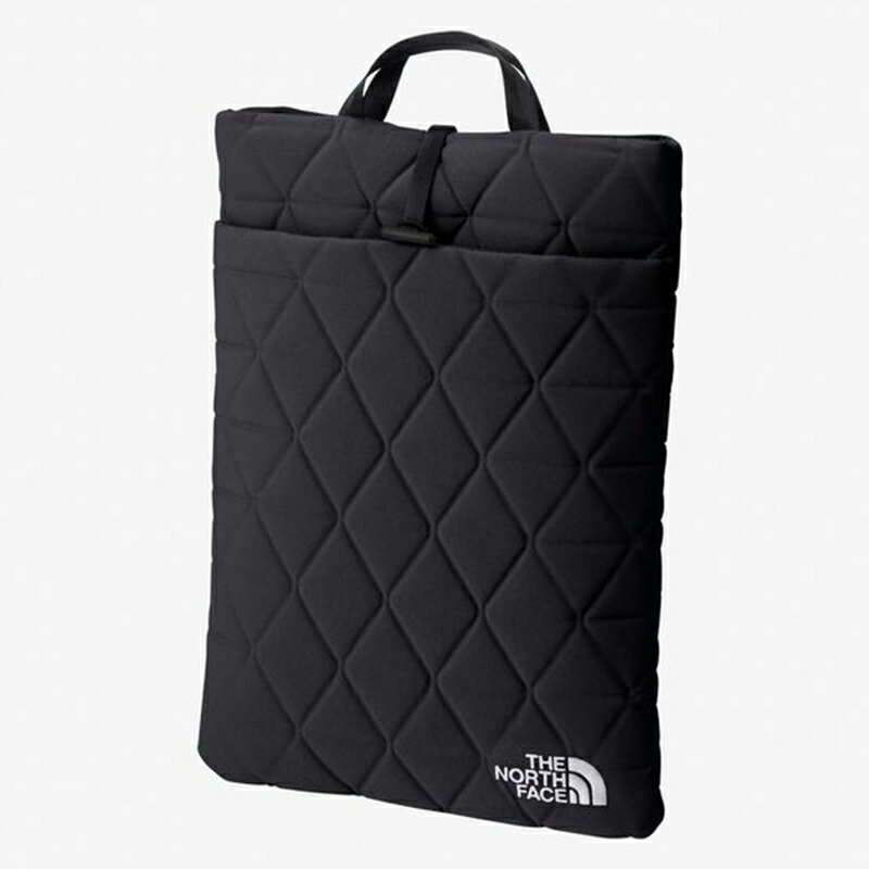 ノースフェイス ビジネスバッグ THE NORTH FACE(ザ・ノース・フェイス) 【24春夏】GEOFACE PC SLEEVE 15(ジオフェイス ピーシースリーブ 15インチ) ONE SIZE ブラック(K) NM32353