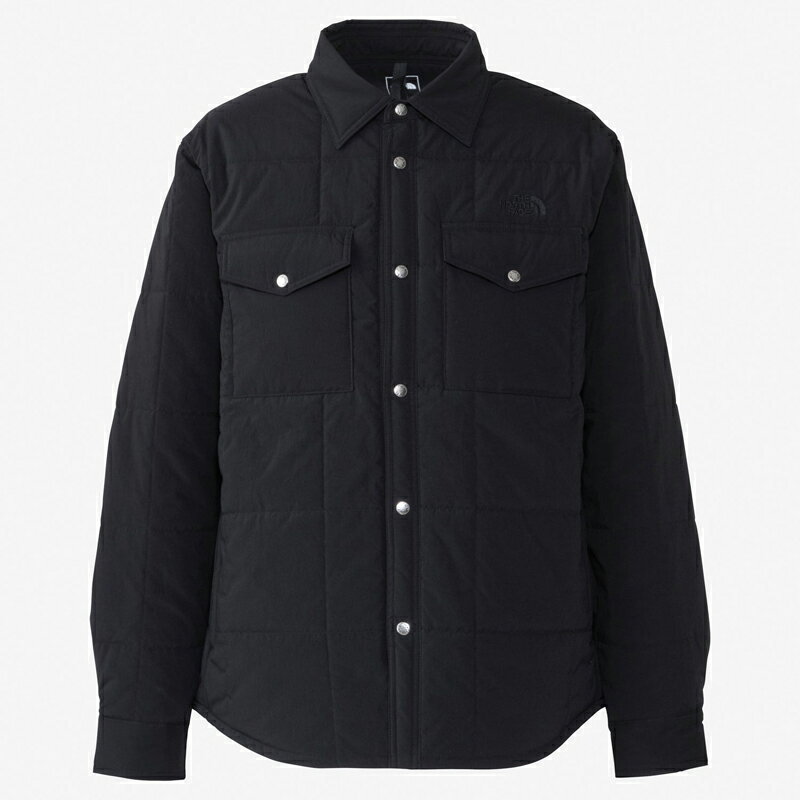 THE NORTH FACE(ザ・ノース・フェイス) MEADOW WARM SHIRT(メドウ ウォーム シャツ)ユニセックス S ブラック(K) NY82331