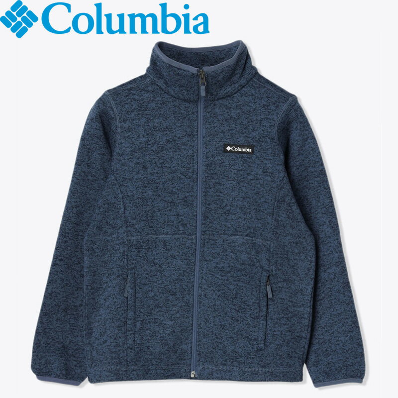 Columbia(コロンビア) SWEATER WEATHER FULL ZIP(セーター ウェザー フルジップ)キッズ L 478(Dark Mountain H) AY2797