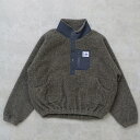 Lee(リー) HALF-ZIP BOA JACKET M CHARCOAL GRAY LT7170