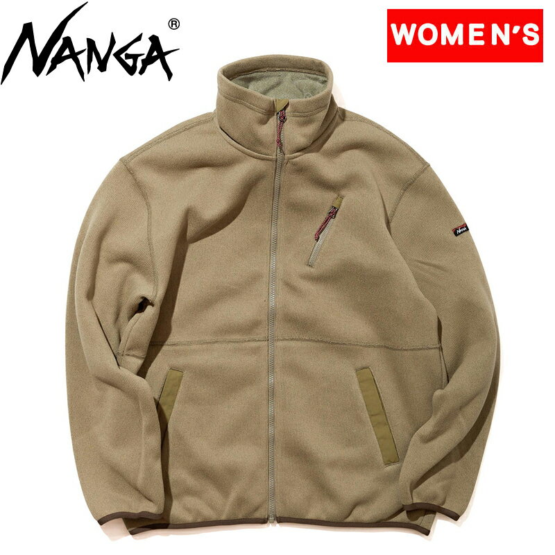 ナンガ(NANGA) Women's ポーラテック フリース ジップ ブルゾン ウィメンズ WM KHA(カーキ) NW2342-1D502