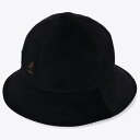 KANGOL(カンゴール) CORD CASUAL(コード カジュアル) M BLACK 233069627