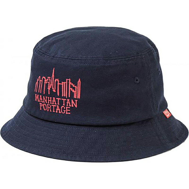 Manhattan Portage(マンハッタンポーテージ) 【24春夏】PRINT BUCKET HAT(プリントバケットハット) FREE NAVY(013) MP240-24S00