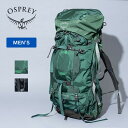 OSPREY(IXv[) AETHER PLUS 60(C[T[ vX 60) 58L(S/M) Axo Green 10002902