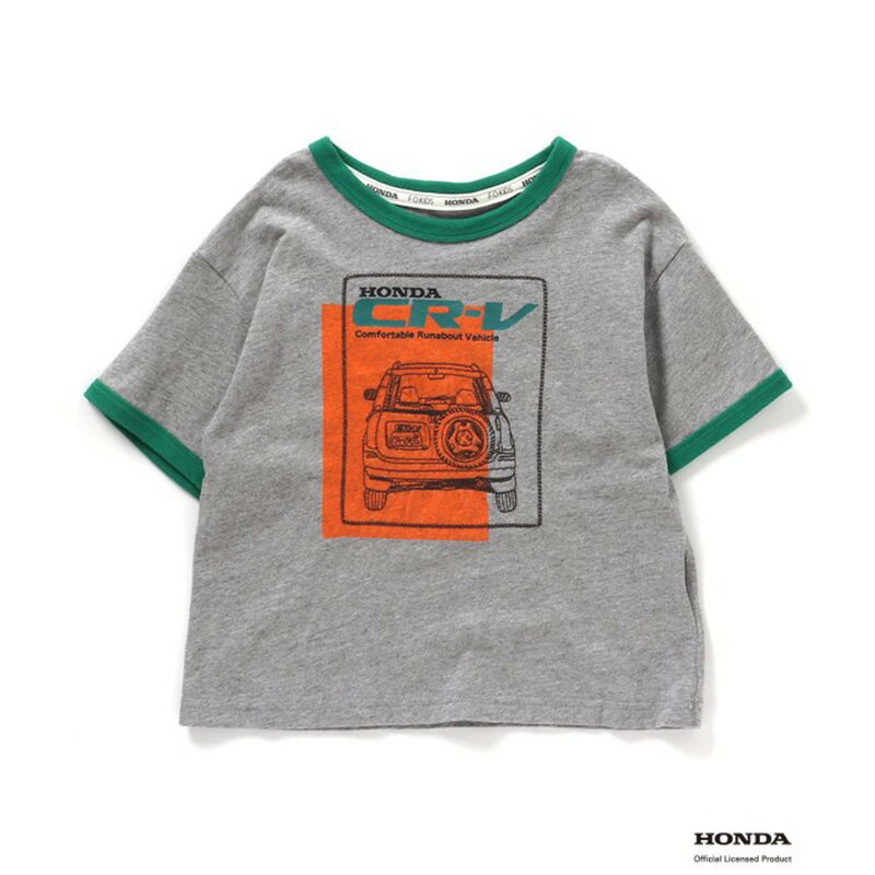 F.O.KIDS(エフ・オー・キッズ) 【24春夏】Kid's HONDAコラボ Tシャツ キッズ 140cm グレー R207014