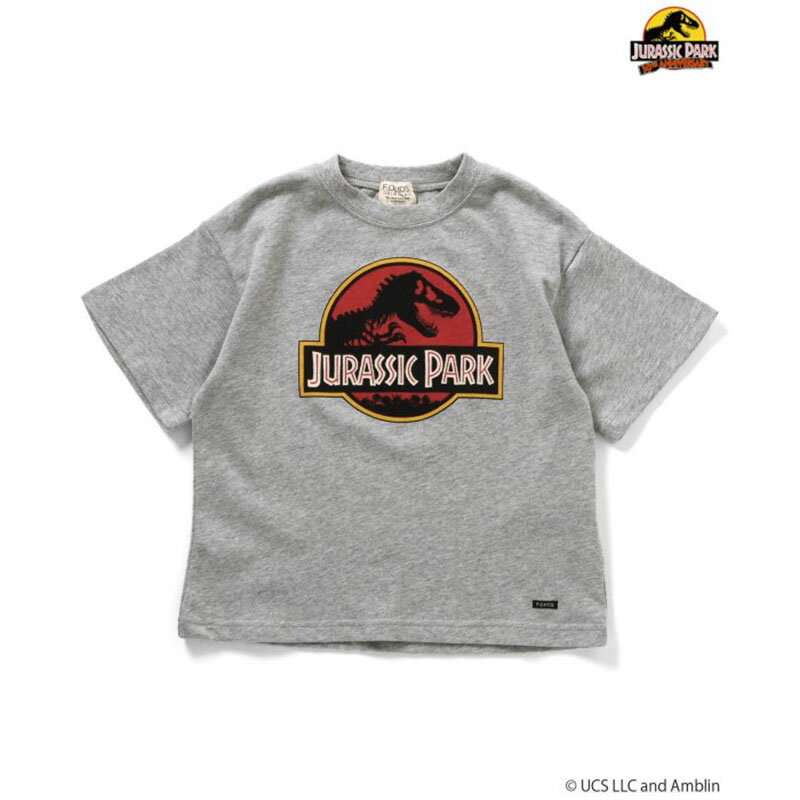 F.O.KIDS(エフ・オー・キッズ) 【24春夏】Kid's UNIVERSAL コラボ Tシャツ キッズ 150cm グレー(JURASSIC PARK) R307144