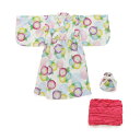Ampersand(アンパサンド) Kid's アサガオ柄かぶり浴衣 キッズ 130 アイボリー L275054(4)