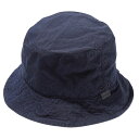 Xm[s[N(snow peak) y24tāzIndigo C/N Bucket Hat t[ Indigo UG-780RIN