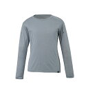 MILLET(~[) y24tāzHEATHER MESH CREW LS W(wU[ bV N[ OX[u) S N7372(SILVER) MIV01783