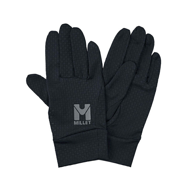 MILLET(ミレー) 【24春夏】DRYNAMIC THROUGH GLOVE(ドライナミック スルー グローブ) L N0247(BLACK-NOIR) MIV02113