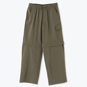 Columbia(コロンビア) 【24春夏】Kid's ルバー リッジ ユーティリティ コンバーチブル パンツ キッズ M 397(Stone Green) AB7555