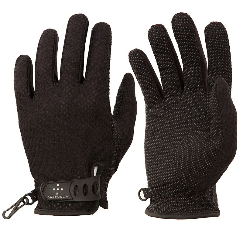 アクシーズクイン(AXESQUIN) UV Mesh Glove L ブラック 013065