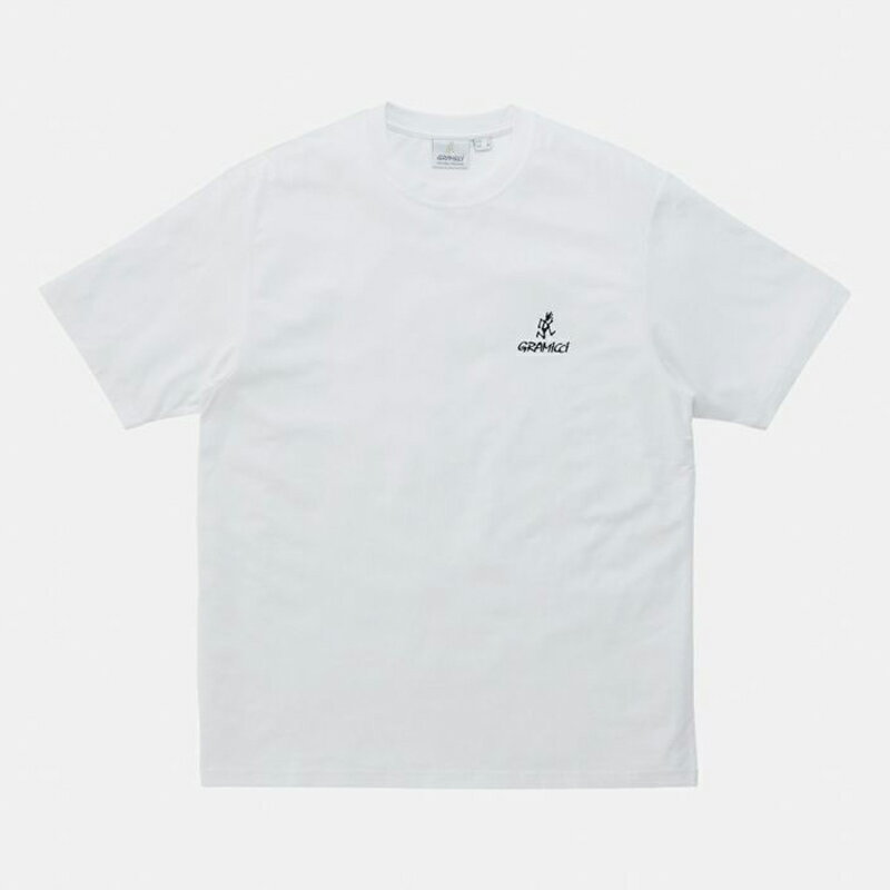 GRAMICCI(ߥ) 24ղơONE POINT LOGO TEE(ݥ  T) M WHITE G4SU-T096