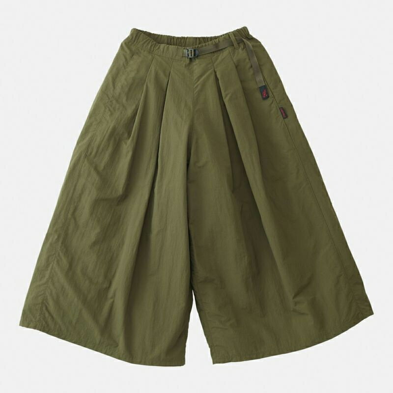 GRAMICCI(グラミチ) 【24春夏】W'S NYLON FLARE PANT(ウィメンズ ナイロン フレア パンツ) M DEEP OLIVE G2SW-SK034