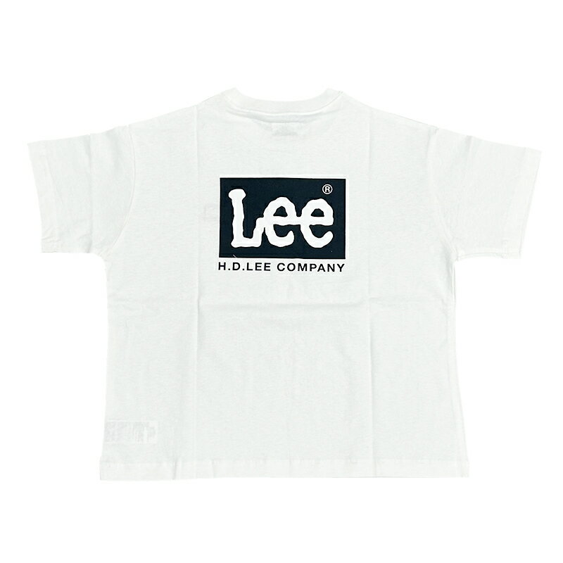 Lee(リー) 【24春夏】Kid's BACK PRINT S/S TEE キッズ 150cm WHITE LK0868-318