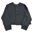 Lee(リー) Women's WAFFLER 2WAY L/S TEE ウィメンズ M CHARCOAL LT7180-176(4)