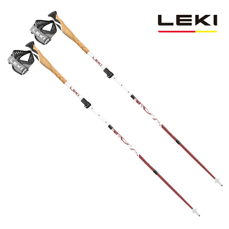 LEKI(レキ) 【24春夏】CROSS TRAIL FX SUPERLITE COMPACT 100～120cm 221(ワインレッド) 1300530221