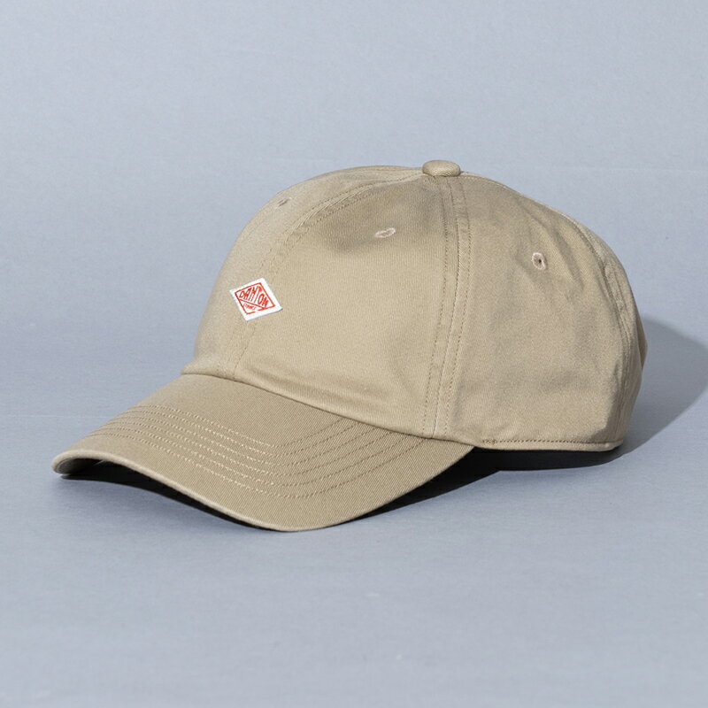 DANTON(ダントン) 【25春夏】CHINO CLOTH 6PANEL CAP(コットンツイル 6Pキャップ) フリー BEIGE #DT-H0227 TKC