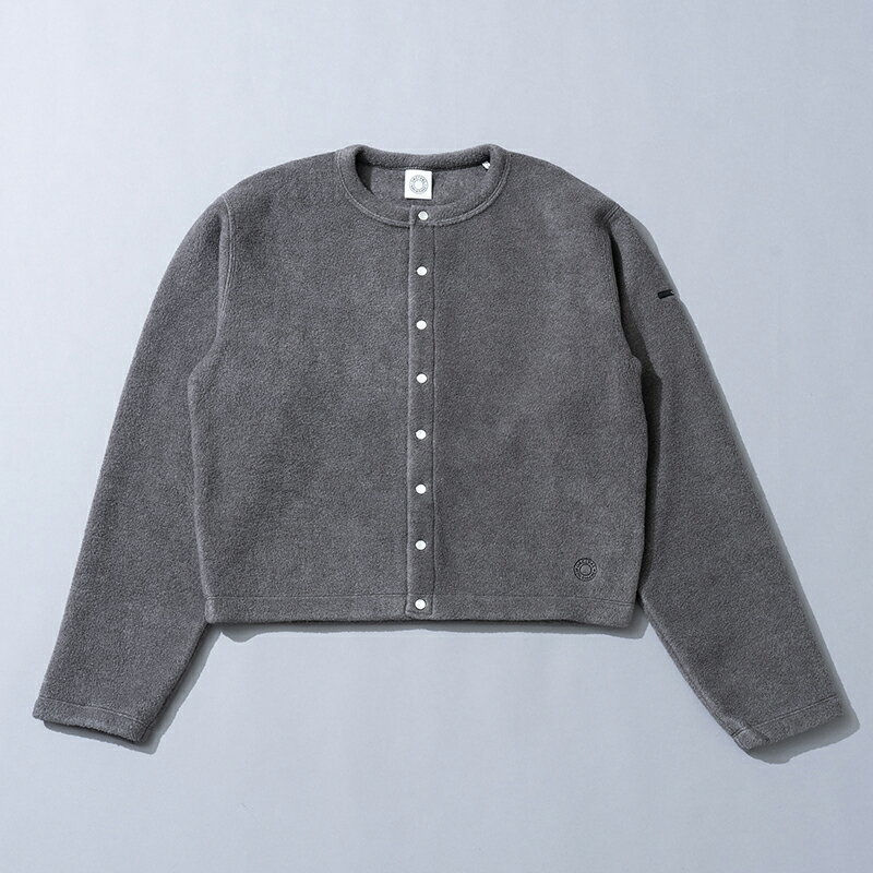 ORCIVAL(Х) CREW NECK CARDIGAN(롼ͥå ǥ) 1 TOP GREY #OR-C0378 ...