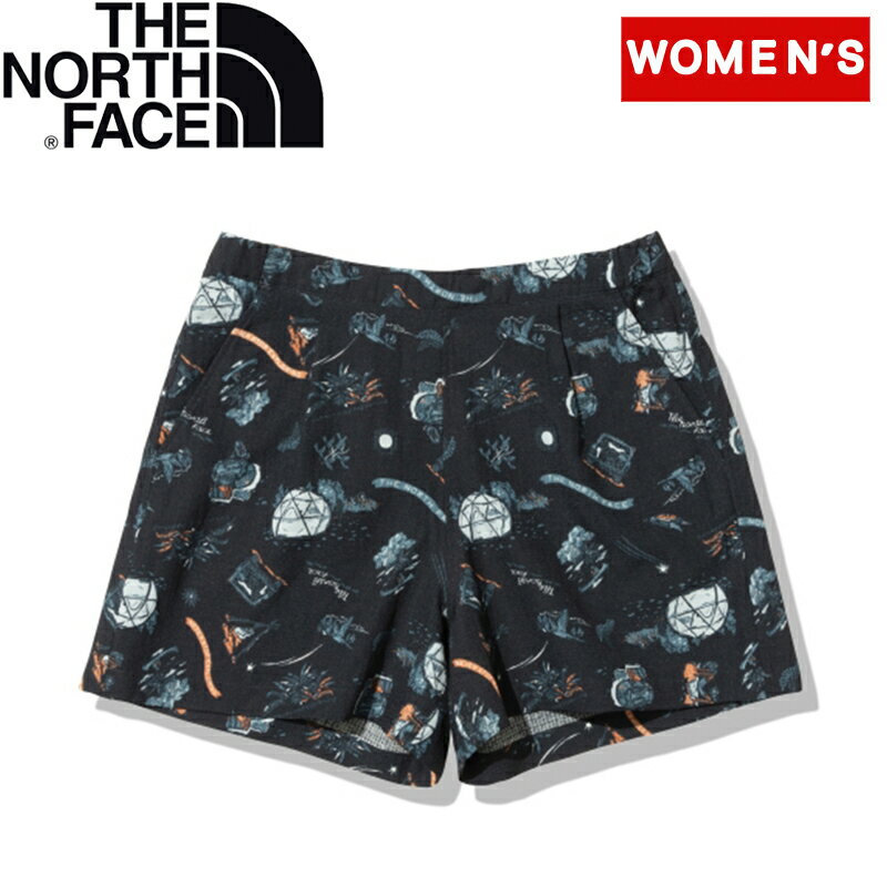 THE NORTH FACE(ザ・ノース・フェイス) Women's ALOHA VENT SHORT ウィメンズ M TNFキャンプネイビー(TV) NBW42330