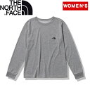 THE NORTH FACE(ザ・ノース・フェイス) Women's LONG SLEEVE TNF BUG FREE TEE ウィメンズ M ミックスグレー(Z) NTW12330