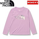 THE NORTH FACE(UEm[XEtFCX) Women's LONG SLEEVE HP ROCK LOGO TEE EBY L [s(LP) NTW32384