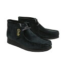 Clarks(クラークス) Wallabee Boot 2(ワラビーブーツ 2) 25.5cm Black 26161529