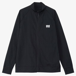 HELLY HANSEN(ヘリーハンセン) 【24春夏】ロングスリーブ フルジップラッシュガード ユニセックス M ブラック(K) HH82406