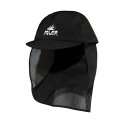POLeR(ポーラー) 2WAY MESH SUNGUARD CAP ONE SIZE BLACK 241MCV0327-BLK