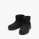 THE NORTH FACE(ザ・ノース・フェイス) ヌプシ ブーティ ウォータープルーフ ロゴ ショート 6/24.0cm TNFブラック×TNFホワイト(K...