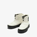 THE NORTH FACE(ザ・ノース・フェイス) ヌプシ ブーティ ウォータープルーフ ロゴ ショート 6/24.0cm ガーデニアホワイト×TNFブラック...
