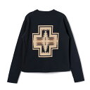 PENDLETON(ペンドルトン) L/S バックプリントタイトティ (ウィメンズ) F ブラック (Harding) 19807120049000(4)