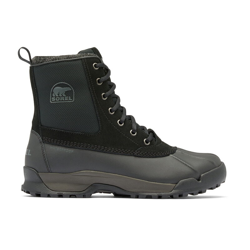 SOREL(ソレル) バクストンライトブーツ ウォータープルーフ 9.5/27.5cm 010(Black/O.Orange) NM5167