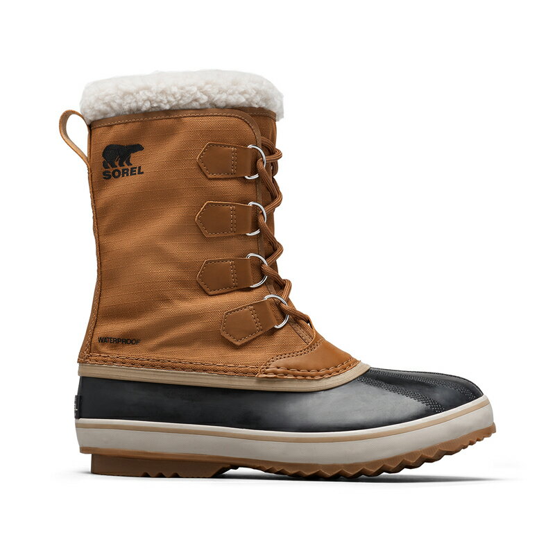 SOREL(ソレル) 1964 パックナイロンウォータープルーフ 10/28.0cm 224(Camel Brown/Black) NM5189
