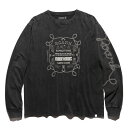 ロアーク リバイバル(ROARK REVIVAL) GUIDE WORKS L/S TEE M BLACK RLTJ1054(4)