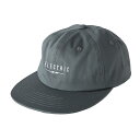 ELECTRIC(エレクトリック) UNDERVOLT LOGO SNAPBACK CAP FREE CHARCOAL E24FC12
