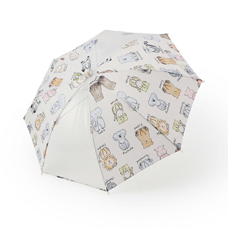 BITZ(ビッツ) 世界の国の動物柄アンブレラ B162015 全2色