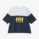 HELLY HANSEN(ヘリーハンセン) キッズ H/Sフットボールティー 150 オーシャンネイビー×クリアホワイト(NW) HJ32455(4)