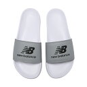 New Balance(ニューバランス) 050 Slide 27.0cm WHITE/GRAY SUF050F2(4)