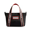 HUNTER (ハンター) NYLON MINI TOPCLIP TOTE(ナイロン ミニ トップ クリップ トート バッグ) 2.17L BLACK/H.B.WEBBING UBS1203KBM-BAH