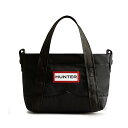 HUNTER (ハンター) NYLON MINI TOPCLIP TOTE(ナイロン ミニ トップ クリップ トート バッグ) 2.17L BLACK UBS1203KBM-BLK