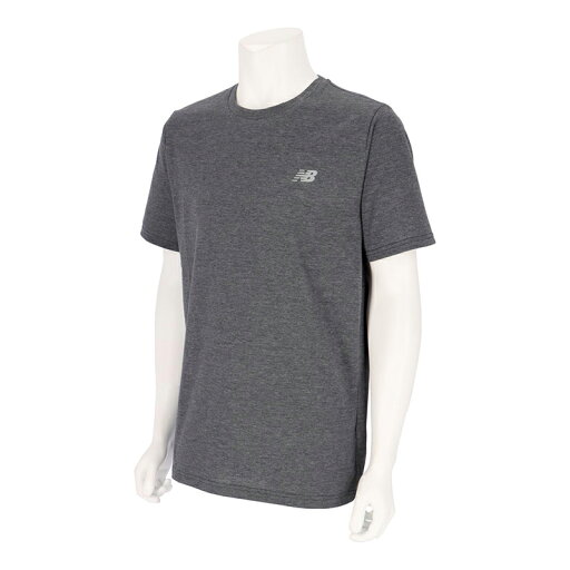 New Balance(ニューバランス) Sport Essentials ヘザーテックショートスリーブTシャツ M BKH MT41070 New Balance(ニューバランス) Sport Essentials ヘザーテックショートスリーブTシャツ M BKH MT41070