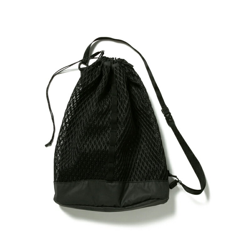 スノーピーク(snow peak) Double Face Mesh Shoulder Bag One BLACK AC-25SU40800019(4)