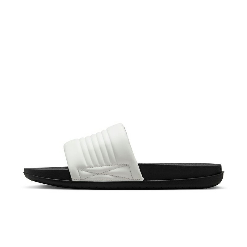 NIKE(ナイキ) OFFCOURT ADJUST SLIDES(オフコート アジャスト スライド) 28.0cm (100)S.ホワイト/S.ホワイト/ブラック DQ9624100