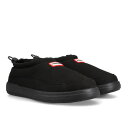 HUNTER (ハンター) イン/アウト ビーガン スエード スリッパ 6/25cm BLACK UFF7114REN-BLK